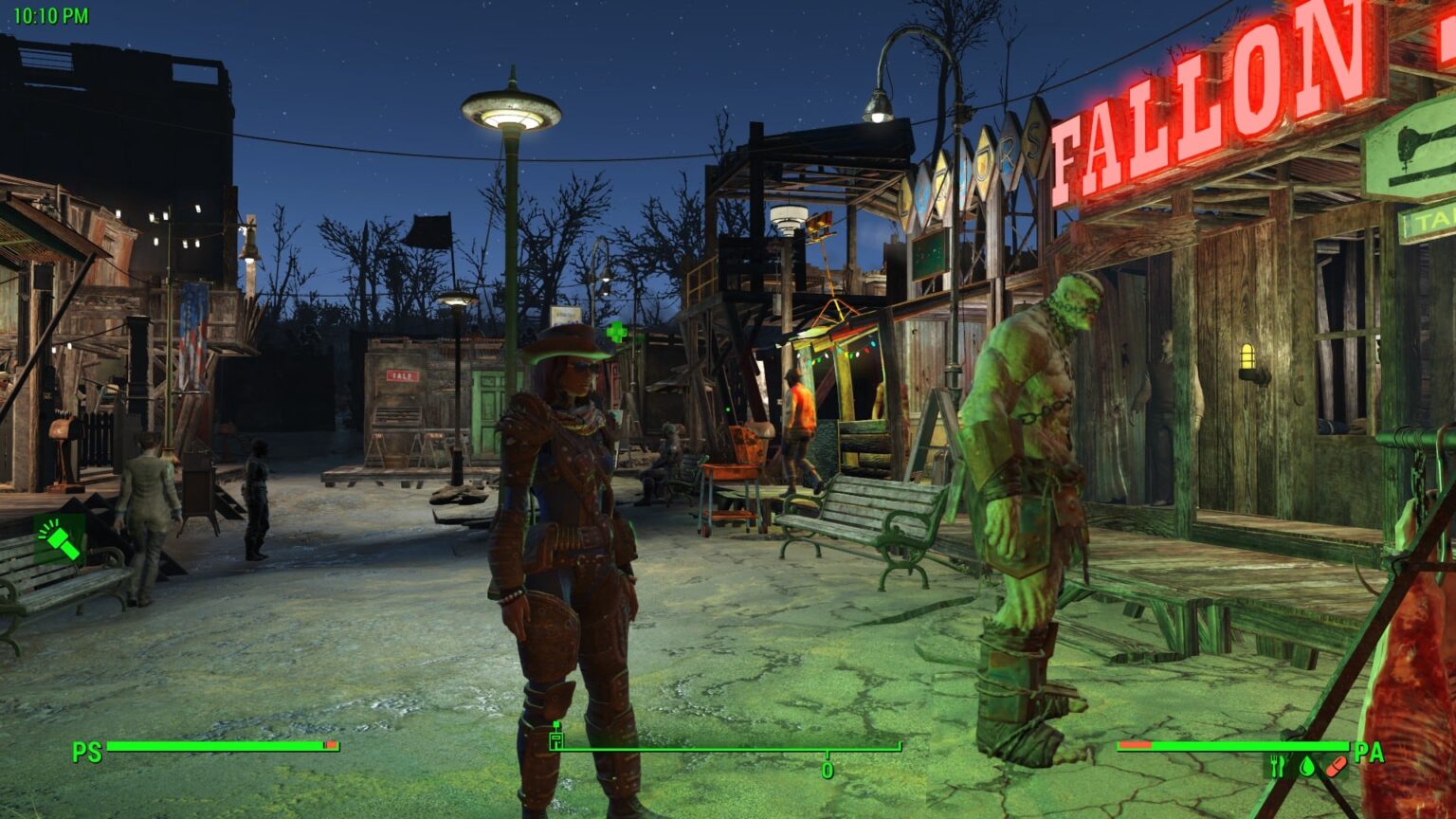 Fallout 4 lots more settlers and enemies фото 89