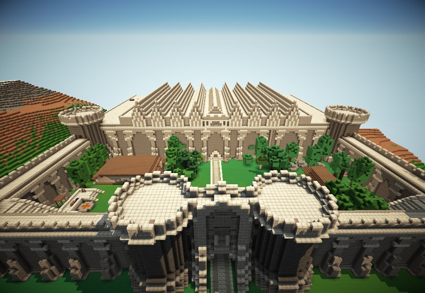 Tamriel the Elder Scrolls Map in Minecraft