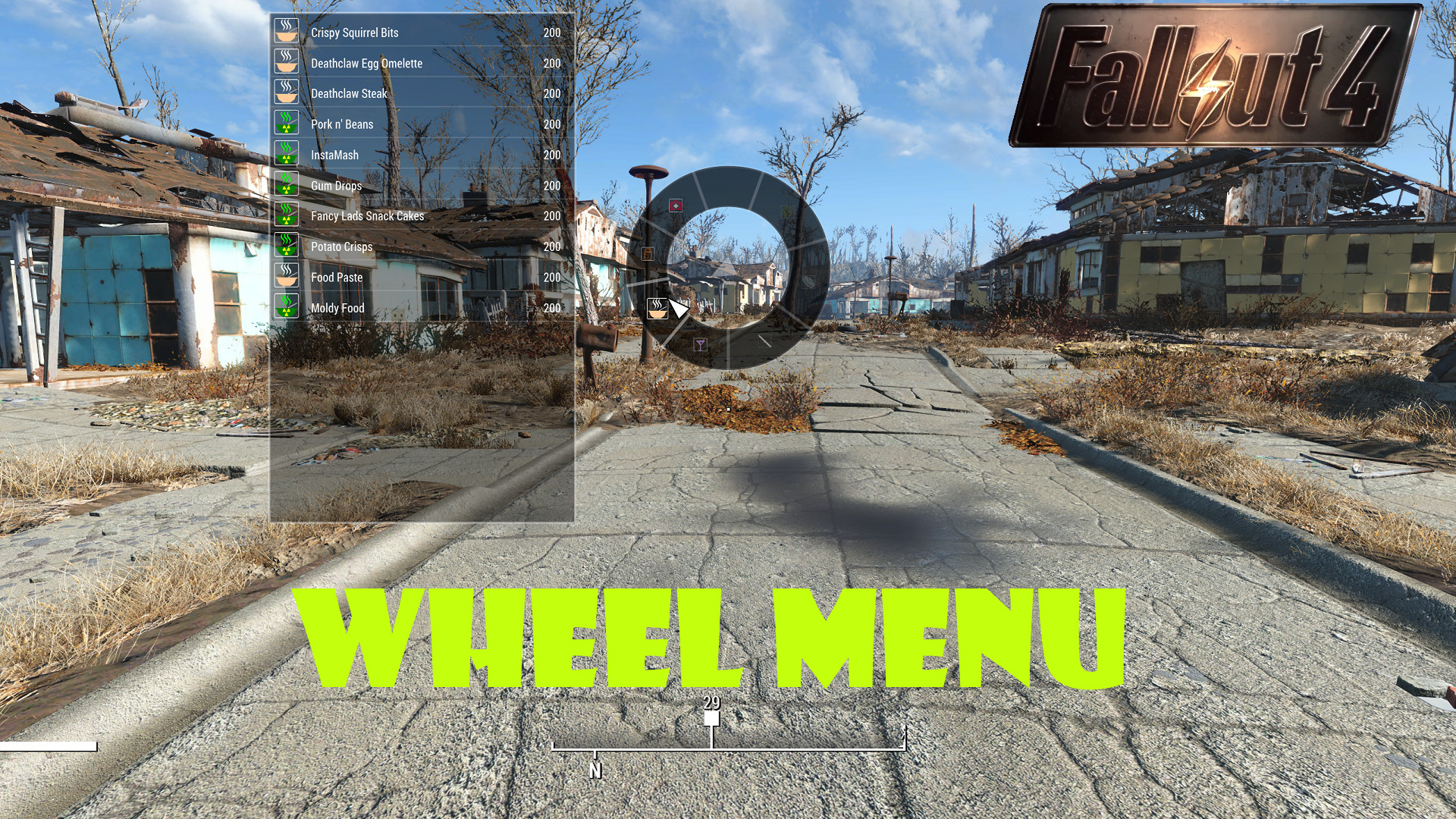 Fallout 4 колесо быстрого доступа фото 2