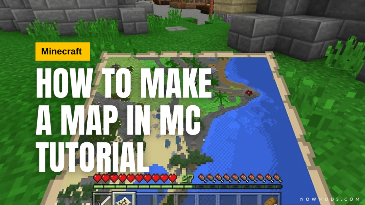 how to make a map in mc