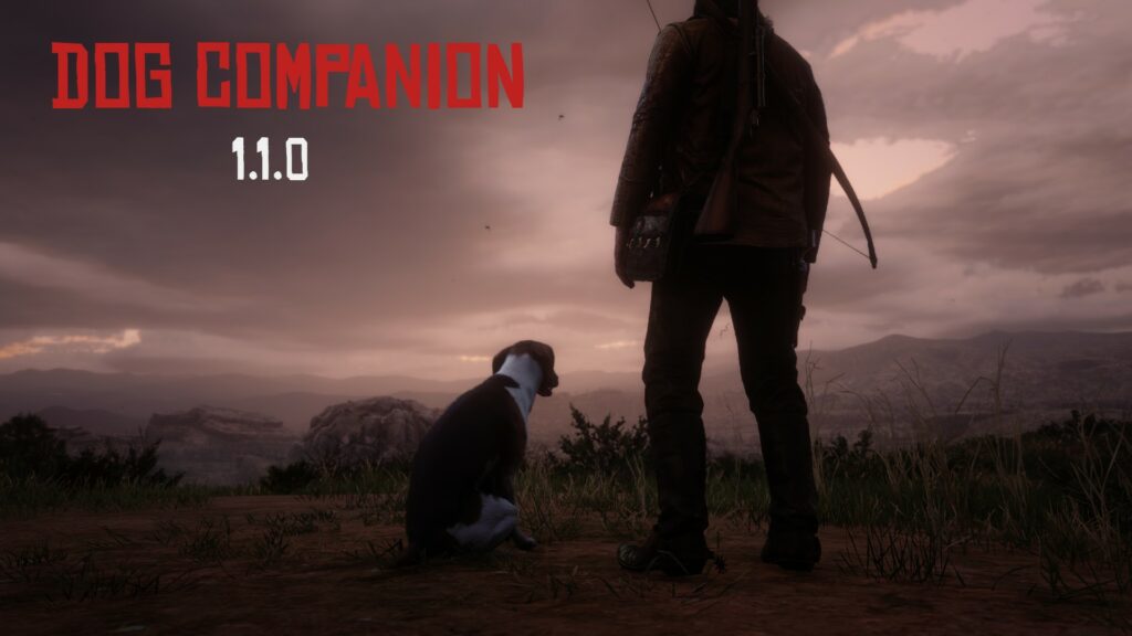 RDR2 Dog Companion Red Dead Redemption 2